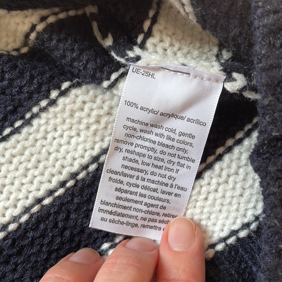 Tommy Jeans Striped Mock-Neck Sweater - Picture 3 of 6